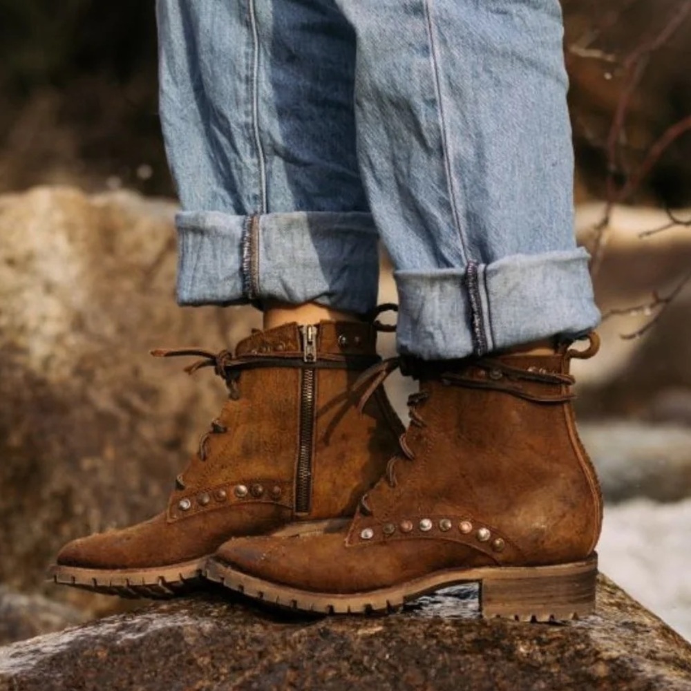 OLD GRINGO Yippee Ki Yay Tribeca Lace-Up Boots